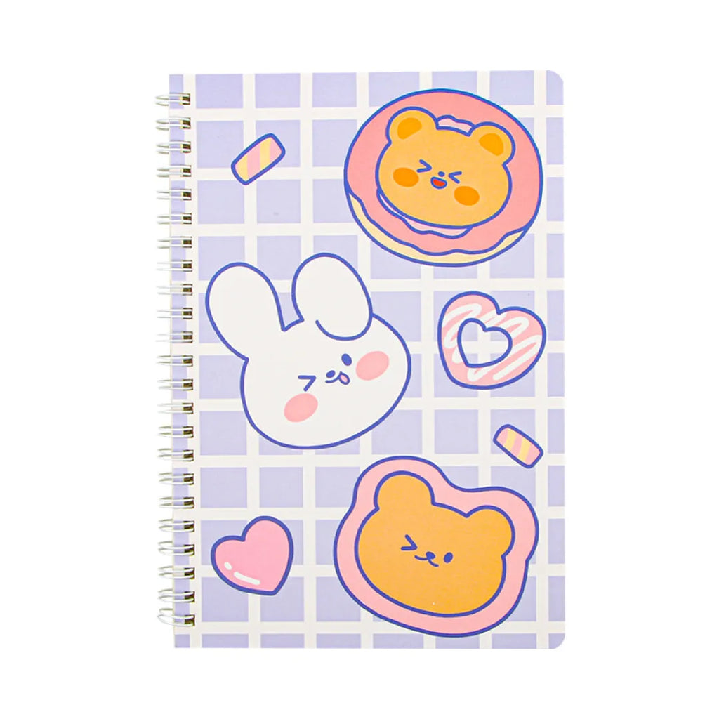 CADERNO ESPIRAL SWEET ANIMALS