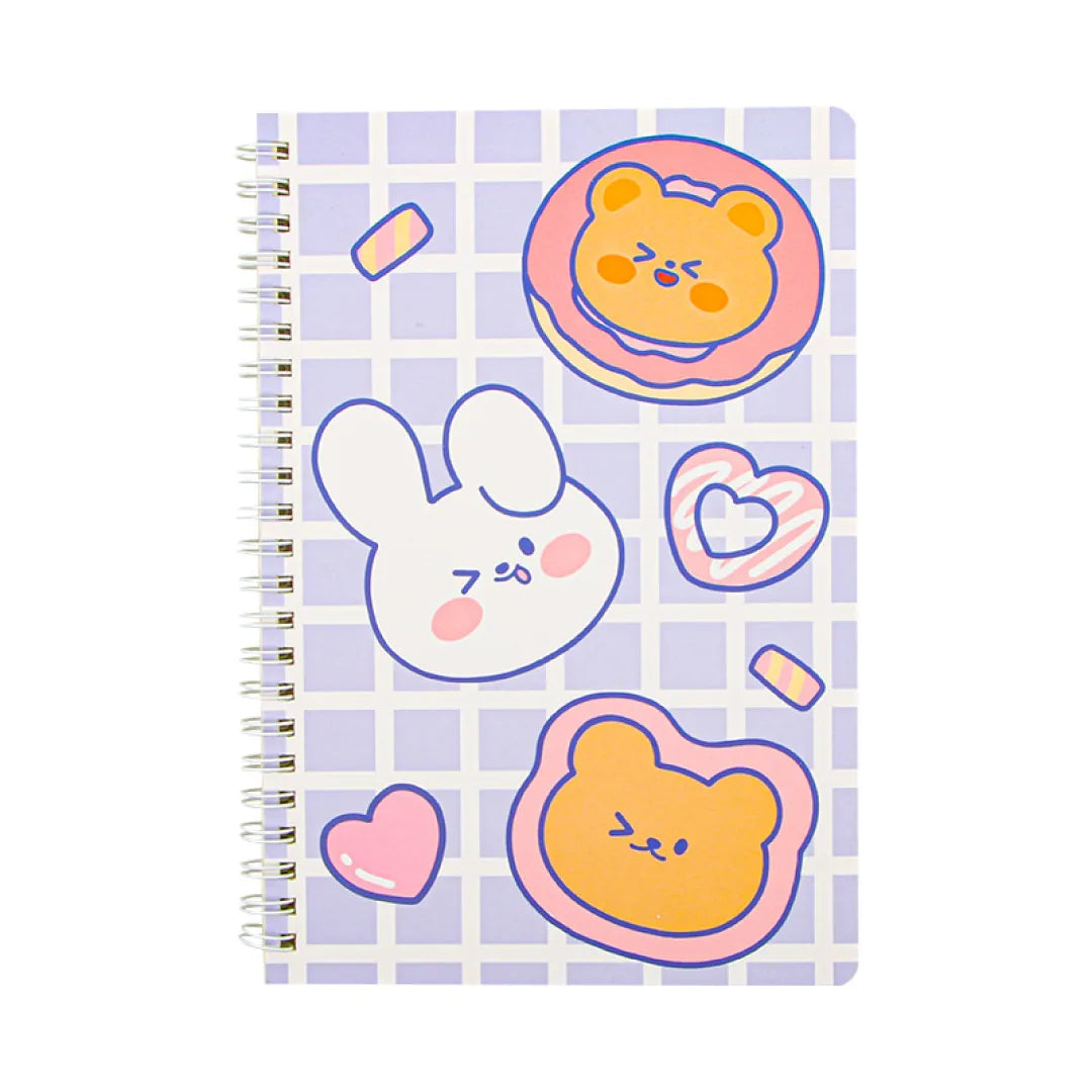 CADERNO ESPIRAL SWEET ANIMALS
