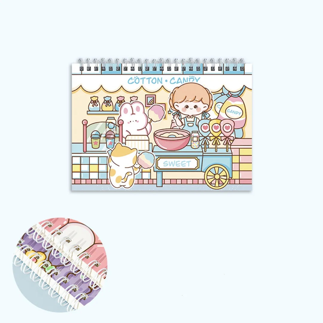 ALBUM DE ADESIVOS CANDY SPIRAL