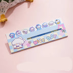 MINI STICKY AUTO ADESIVA COLECAO HAPPY DAY CARTELA COM 8