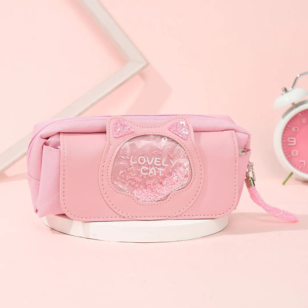 ESTOJO LOVELY CAT COM REPARTIÇÕES