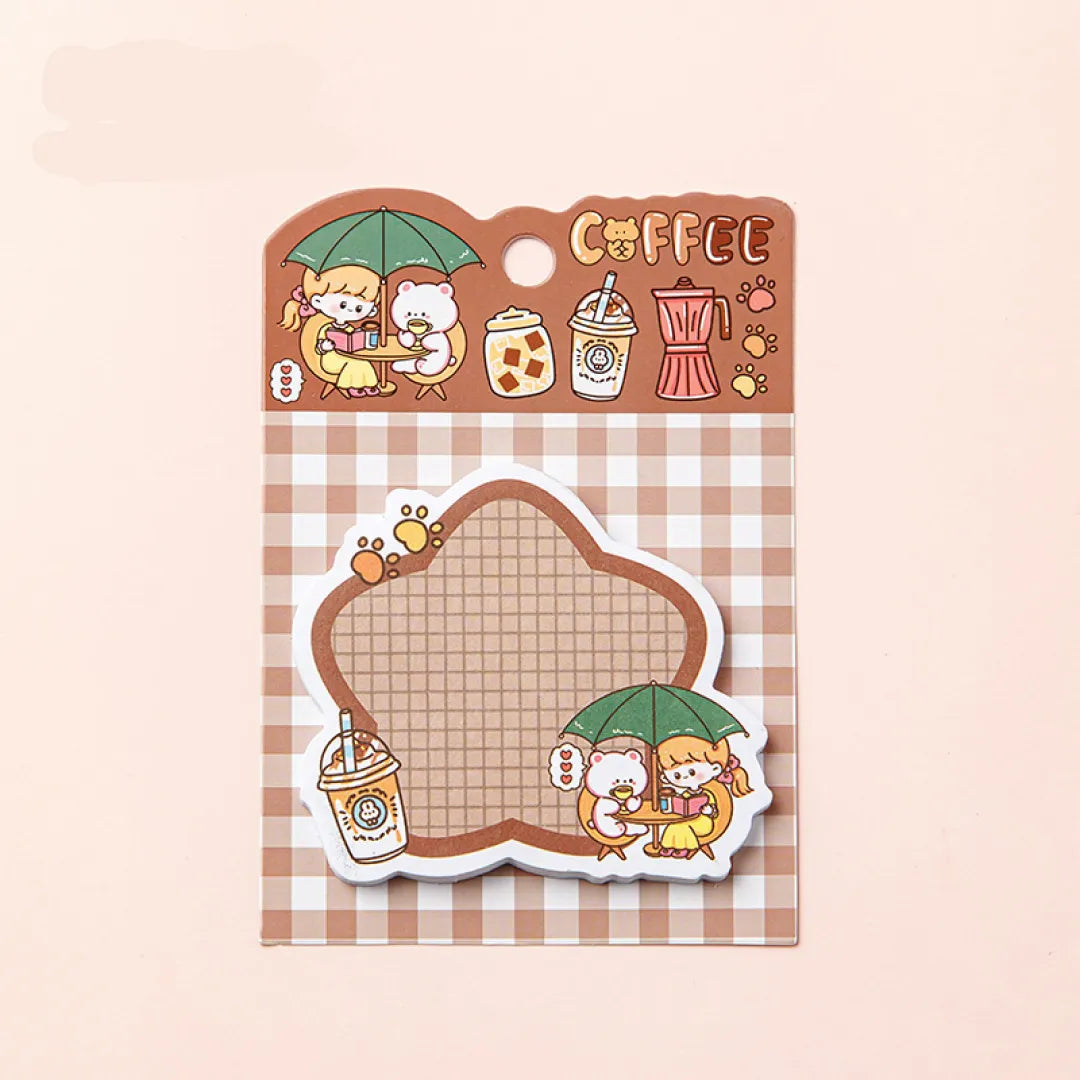 BLOCO DE NOTAS ADESIVA XADREZ COM 30 UNIDADES