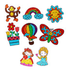 ADESIVO DIAMANTE COM CORES DE PEDRAS