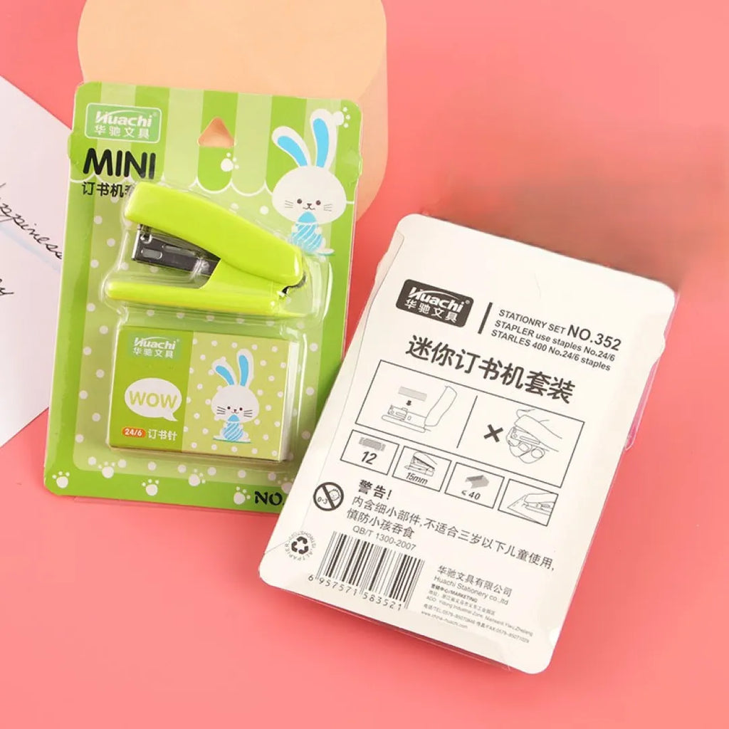 MINI GRAMPEADOR RABBIT 24/6 COM 320 GRAMPOS