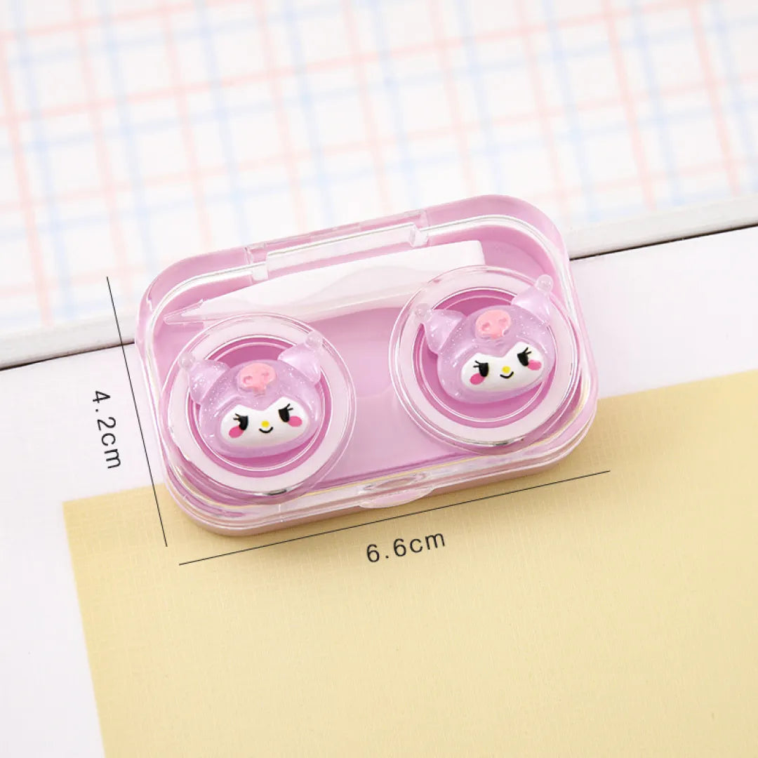 ESTOJO ACRILICO PARA LENTES DE CONTATO SWEET PETS
