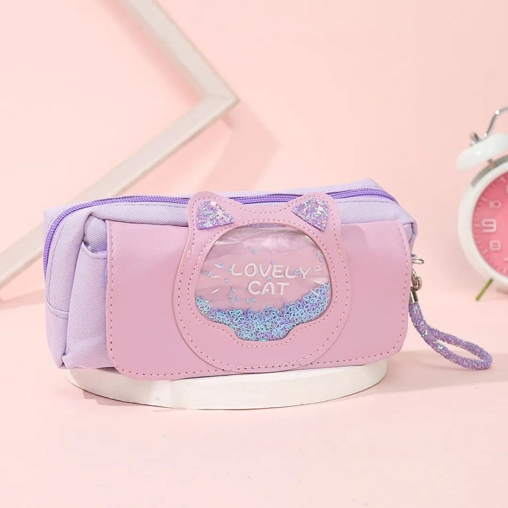 ESTOJO LOVELY CAT COM REPARTIÇÕES