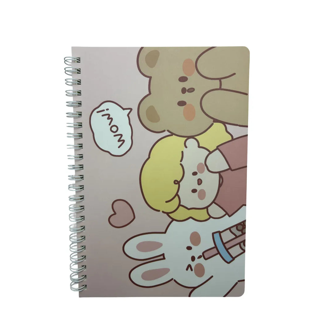 CADERNO ESPIRAL SWEET ANIMALS