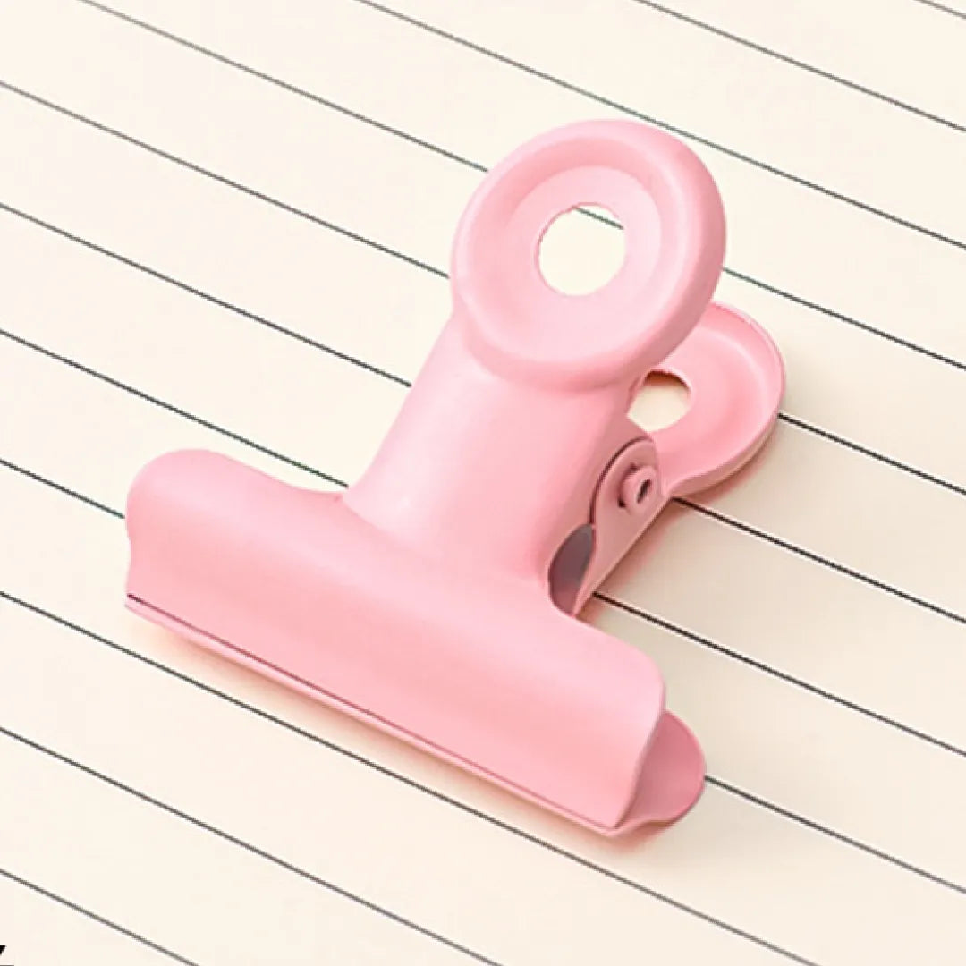 CLIPS PRENDEDOR DE PAPEL METAL