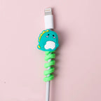 PROTETOR DE CABO DE DADOS SILICONE EM ESPIRAL