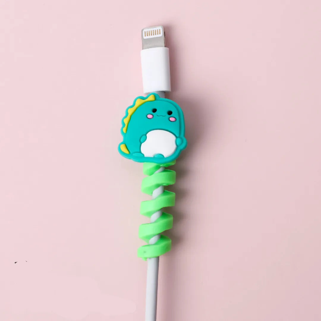 PROTETOR DE CABO DE DADOS SILICONE EM ESPIRAL