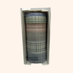 KIT DE FITAS ADESIVA WASHI TAPE 4 TAMANHOS COM 6 UNIDADES XADREZ