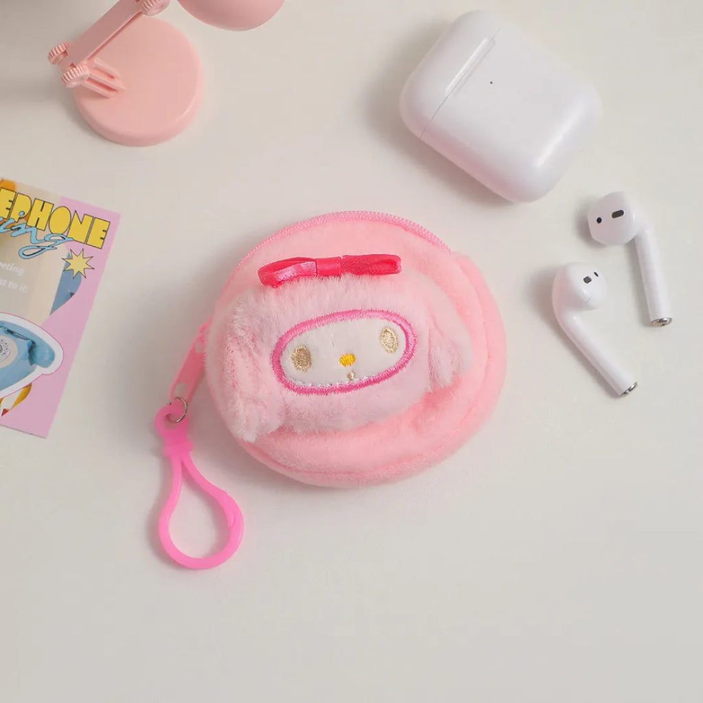 CHEVEIRO PORTA MOEDAS FELPUDO