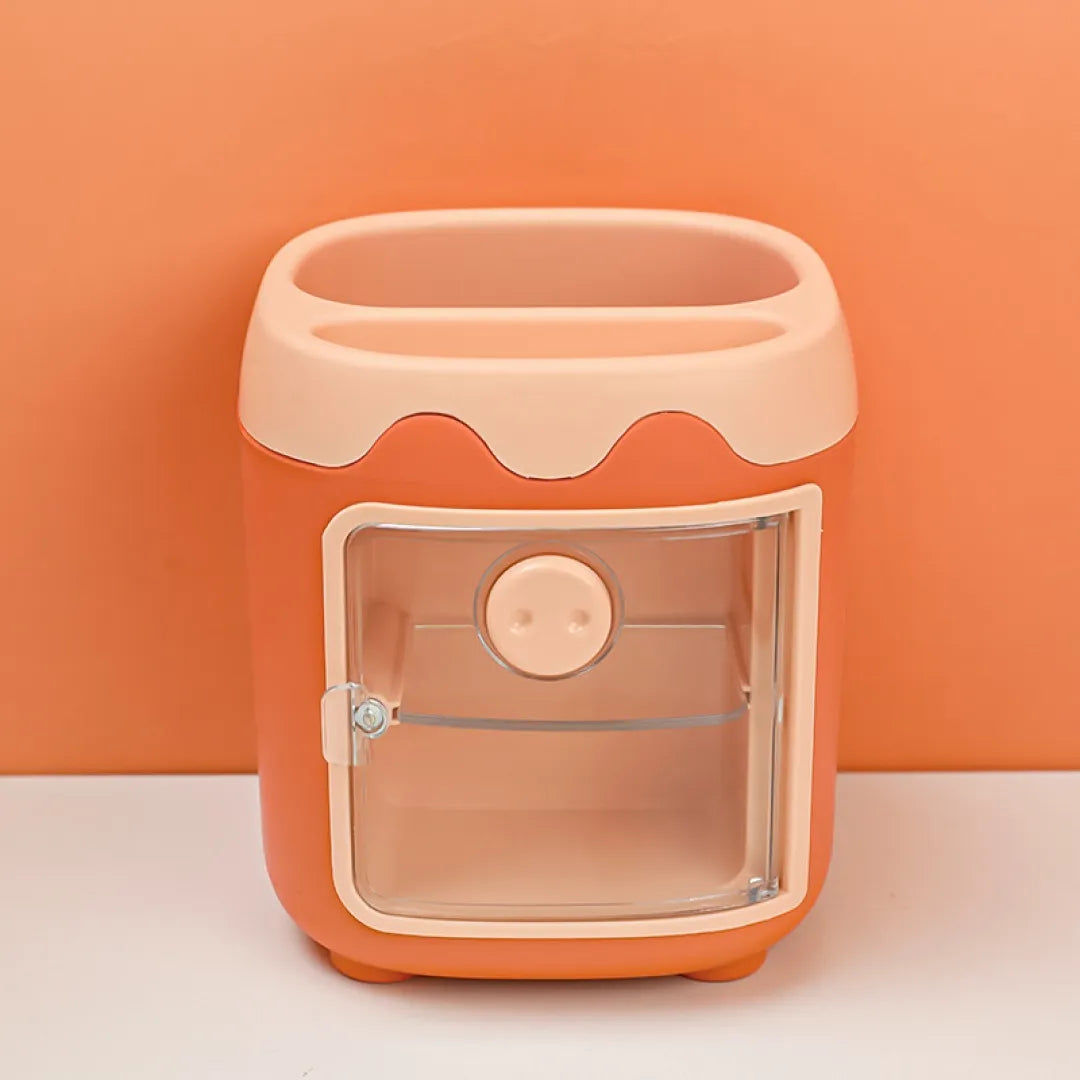 ORGANIZADOR DE MESA COLOR ACRÍLICO COM REPARTIÇÃO