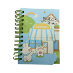 MINI MIX CADERNO ESPIRAL  COM BLOCO DE ANOTACOES RABBIT