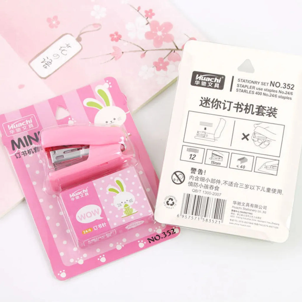 MINI GRAMPEADOR RABBIT 24/6 COM 320 GRAMPOS