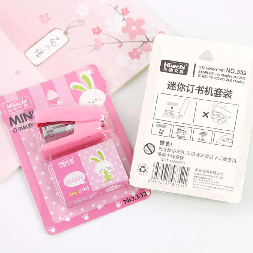 MINI GRAMPEADOR RABBIT 24/6 COM 320 GRAMPOS