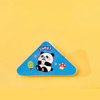 CLIPS PRENDEDOR DE PAPEL PANDA TRIANGULAR ACRILICO 10 FOLHAS