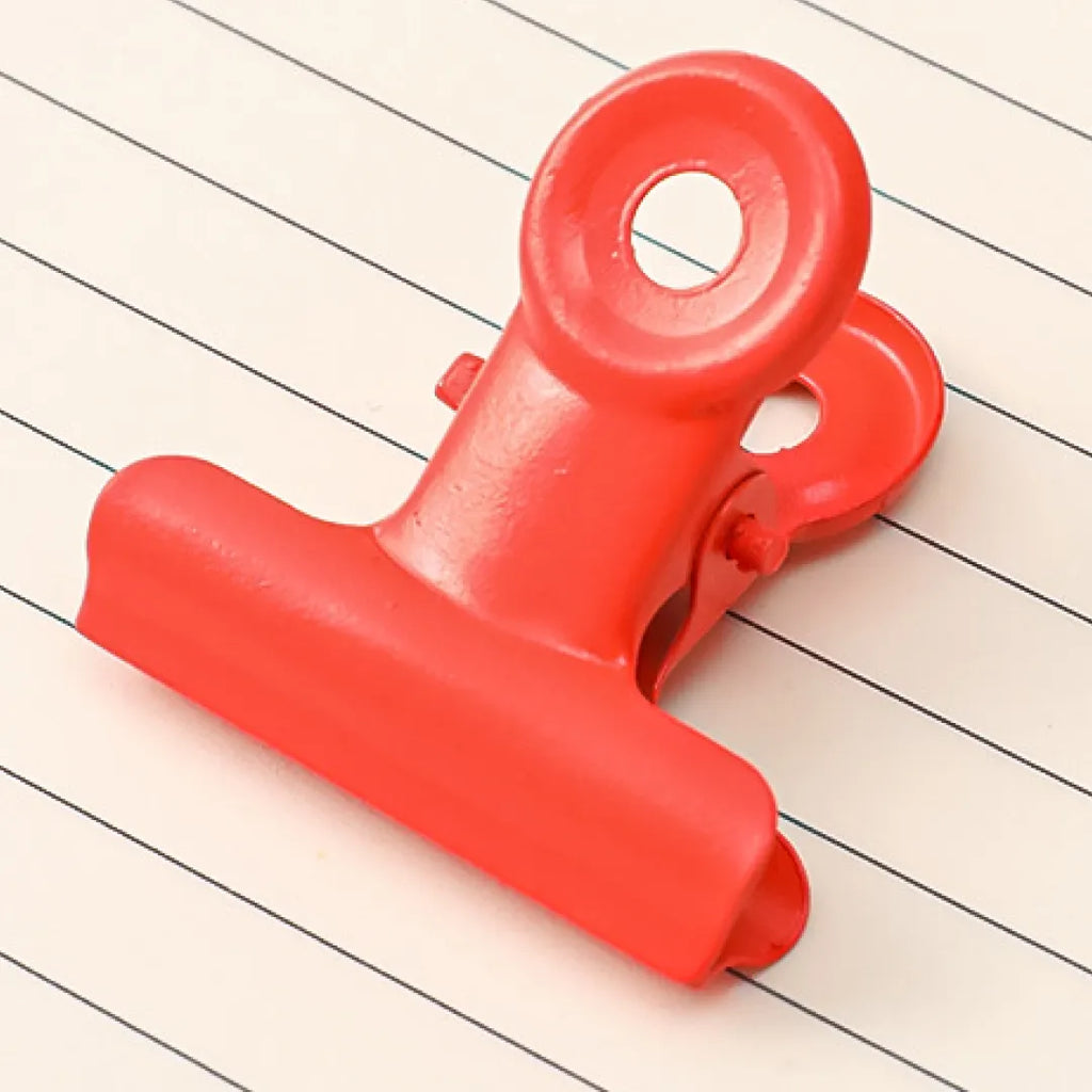 CLIPS PRENDEDOR DE PAPEL METAL