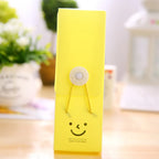 ESTOJO BOX PP  ARMAZENAMENTO COM ELASTICO CANDY COLOR