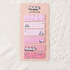 MINI STICKY AUTO ADESIVA CARTELA COM 6 MODELOS