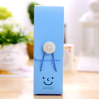 ESTOJO BOX PP  ARMAZENAMENTO COM ELASTICO CANDY COLOR