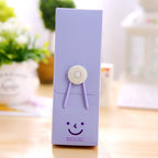 ESTOJO BOX PP  ARMAZENAMENTO COM ELASTICO CANDY COLOR