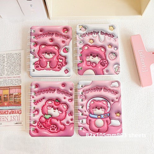 MINI CADERNETA ESPIRAL TEMATICA COM 80 FOLHAS